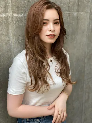 ロング ICON所属・艶美髪マスター 店長✂︎YUKKEのヘアスタイル