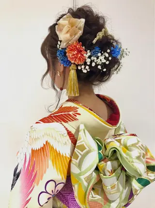 セミロング 青沼夏未/オリーブ/ 寒色カラーのその他イメージ