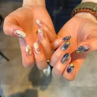 ネイル nail room clear. パラジェル所属・sode shioriのネイルデザイン