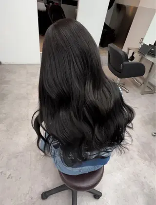 ロング 🌈韓国レイヤー🌈 銀座　KANAのヘアスタイル