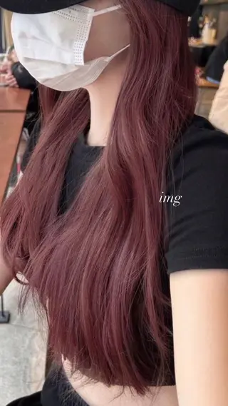 ロング カラー 🎀愛されgirly ヘア🫧Ayakaのヘアスタイル