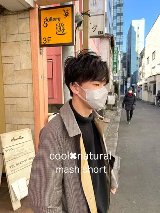 ショート パーマ EMANONシェアサロン吉祥寺東急裏店所属・黒崎 勝巳のヘアスタイル