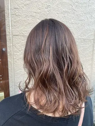 ロング カラー パーマ 海外レイヤー 🇺🇸/ヒナコのヘアスタイル