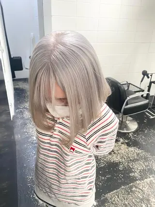 セミロング カラー パーマ ヘアアレンジ メンズ キッズ ネイル マツエク・マツパ アイブロウ nico TOKYO 渋谷所属・ブリーチ ハイトーン 特化🌈フジタハルキのヘアスタイル