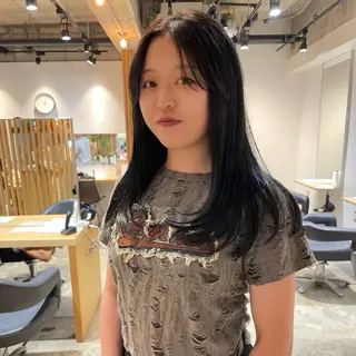 ロング カラー ANY所属・透明感カラー sayaᯓ★のヘアスタイル