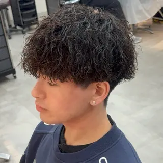 パーマ メンズ 垢抜けへの近道✂️ メンズ縮毛矯正/齊藤のヘアスタイル