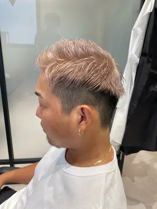 ショート カラー メンズ メンズ特化 パーマ/オザワのヘアスタイル