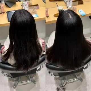 ミディアム 髪質改善ヘアケア 艶髪特化/上田のヘアスタイル