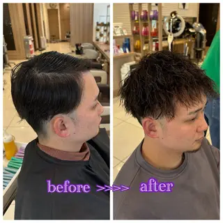 パーマ メンズ 縮毛矯正・ パーマ特化/aoiのヘアスタイル