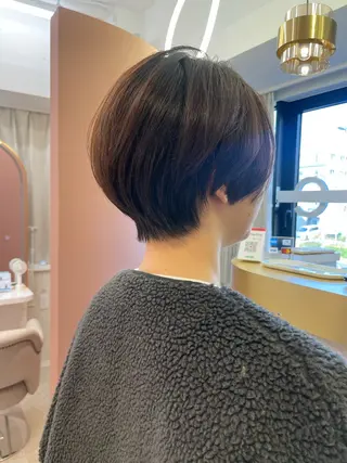 ショート ショート・ボブ 中村俊哉のヘアスタイル