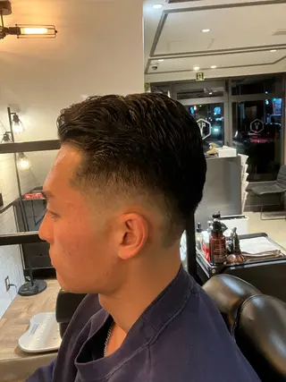 メンズ BARBER SHOP 涼所属・岡村 海のヘアスタイル