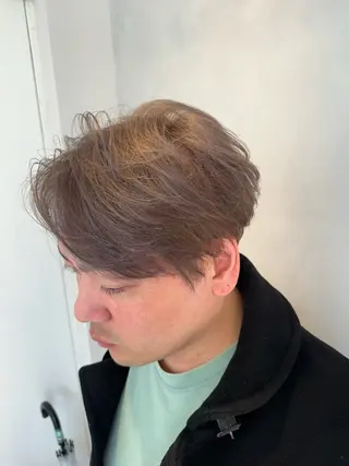 カラー メンズ 透明感カラー✨艶髪 制作🌱山根あゆみのヘアスタイル