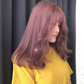 ロング カラー ORIKA 美容室のヘアスタイル