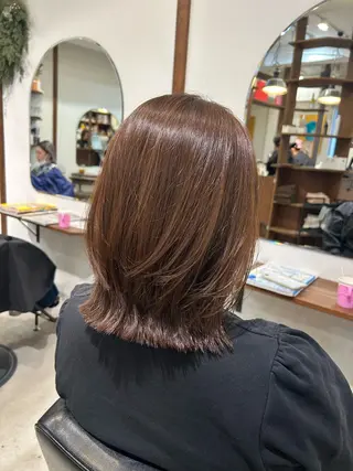 ミディアム カラー ROUIS/ mioのヘアスタイル