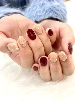 ショート mimi‪‪❤︎‬ harukaのネイルデザイン