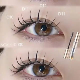 マツエク・マツパ 田中 綺乃のマツエク・マツパデザイン