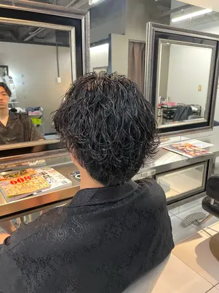 ショート カラー パーマ メンズ 🔥お値段以上🔥 メンズ特化たかひろのヘアスタイル