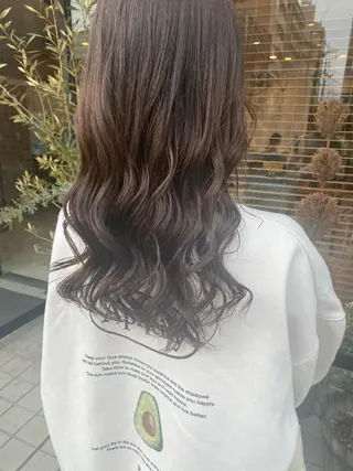 ロング カラー ヘアアレンジ パーマ指名No1 /namiのヘアスタイル
