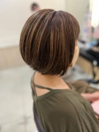 ショート カラー トータルビューティー K:R鶴川のヘアスタイル