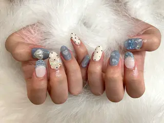 ネイル Bianca 池袋店 HAMASHIMAのネイルデザイン