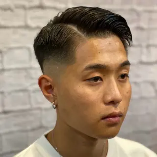 ショート パーマ ヘアアレンジ メンズ キッズ メンズカット/パーマ 山崎航平💈のヘアスタイル