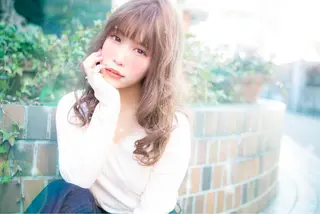 ロング カラー Re:ta Hair 飯田淳平のヘアスタイル