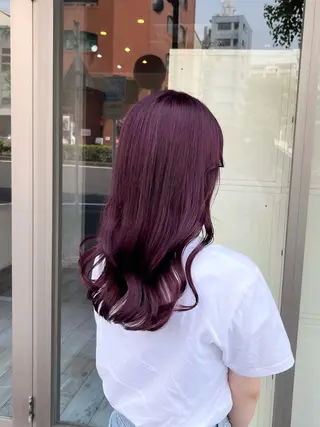 ロング カラー 村田梨乃/ minim hairのヘアスタイル