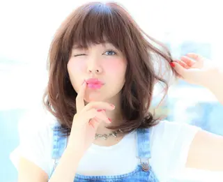 ミディアム SUGAR by ECLART  立川南口店 【シュガー バイ エクラート】所属・柳井 健太のヘアスタイル