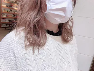 ミディアム カラー パーマ ヘアアレンジ メンズ キッズ ネイル マツエク・マツパ ⭐️ハイクオリティ カラー杉本雄志⭐️のヘアスタイル