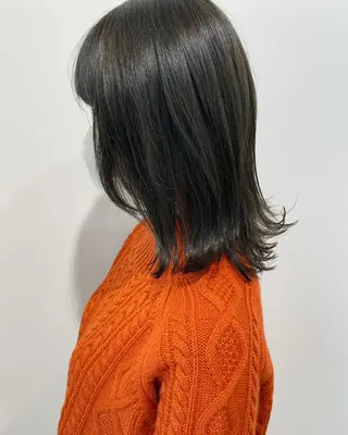 ミディアム レイヤー/大人ボブ 渡邉【日吉美容室】のヘアスタイル