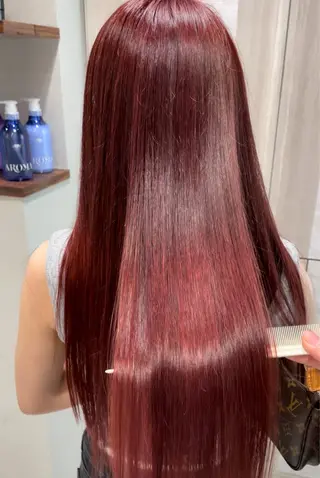 ロング カラー 星加 理希のヘアスタイル