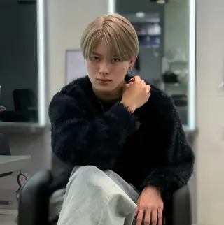 カラー メンズ 韓国メンズヘア☆ 韓国ボブYUTOのヘアスタイル