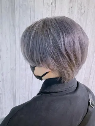 ミディアム カラー メンズ EMANON新宿南口所属・ケアブリーチ×艶カラ ー️🫧Shioriのヘアスタイル