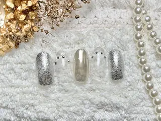 ネイル ネイルPetit Ribbonのネイルデザイン