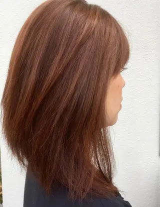 ミディアム カラー hair make D.S.所属・池原 寛之のヘアスタイル