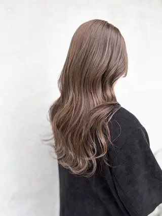 ロング カラー ヘアアレンジ ブリーチなし透け感/ マンツーマン/Ryoのヘアスタイル