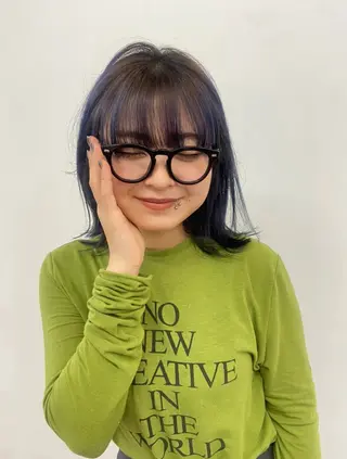 ミディアム HERMITAGE所属・moepi♡ HERMITAGEのヘアスタイル