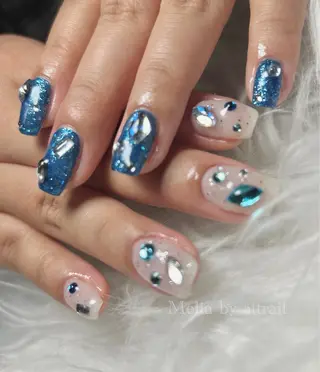 ネイル Melia by attrait所属・Melia by attrait🌿杏のネイルデザイン