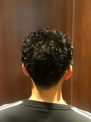 ショート パーマ メンズ メンズ/無料カット /齋藤郁美のヘアスタイル