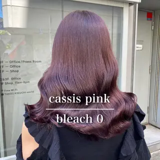 セミロング カラー 大人っぽ♡上品な暖色 ♡ブリーチなし♡のヘアスタイル