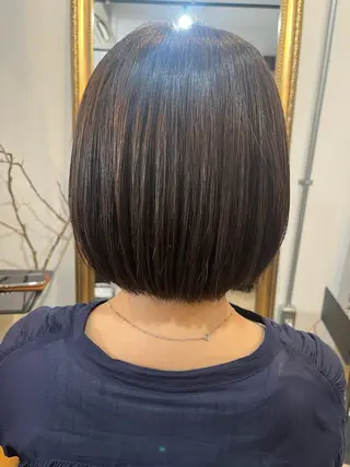 ショート カラー 小沼采唯👧🏼 海好きオヌちゃんのヘアスタイル