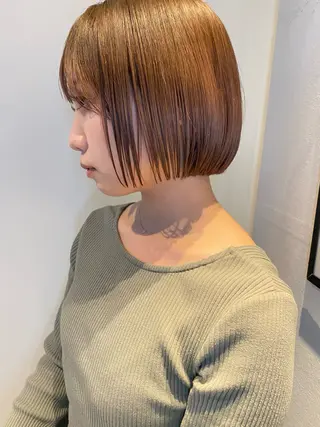 ショート hair  salon ICHARI馬借店所属・ショートボブ 大輝のヘアスタイル