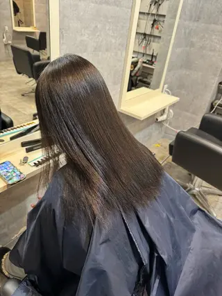 ミディアム カラー BEL所属・三池 ブルノのヘアスタイル