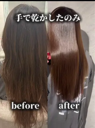 ロング ANBEL所属・西宮市で髪質改善 縮毛矯正特化のヘアスタイル