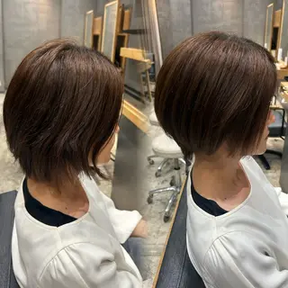 ショート 心斎橋🤍inity KIKOのヘアスタイル