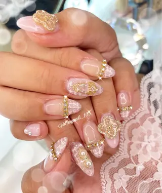 ネイル 23時まで❤︎韓国、 ワンホンネイルのネイルデザイン