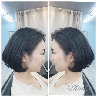 ミディアム MaaR所属・Asuka Mabuchiのヘアスタイル
