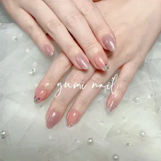 ネイル 𝐲𝐮𝐦𝐢🎀 長さ出しデザイン専門のネイルデザイン