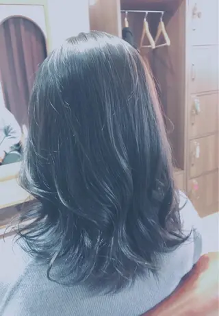 セミロング カラー fossette hair&eyeのマツエク・マツパデザイン