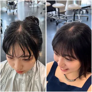 ショート パーマ 【髪質改善/縮毛矯正 /カラー】ホサカのヘアスタイル